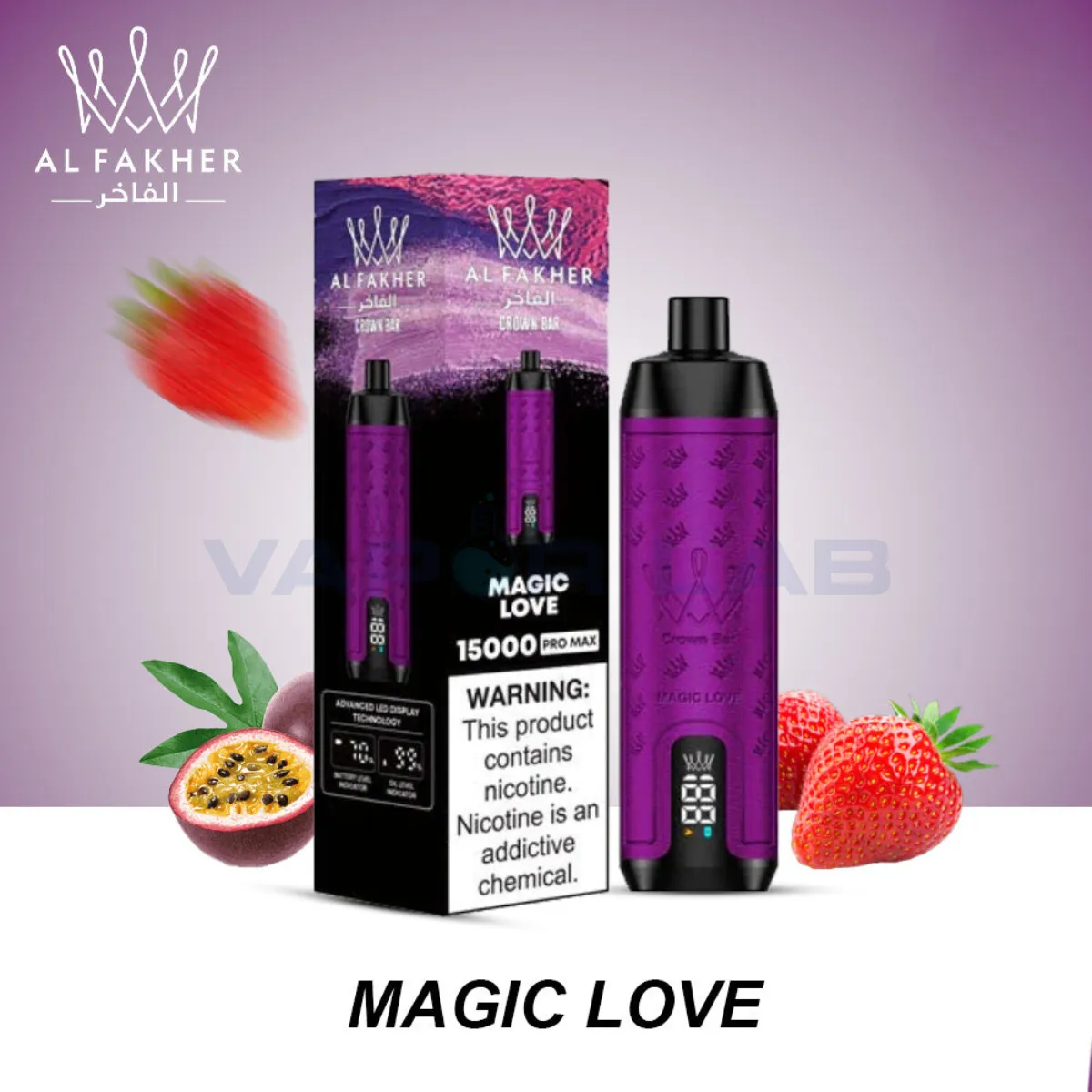 Magic Love Al fakher crown bar 15000