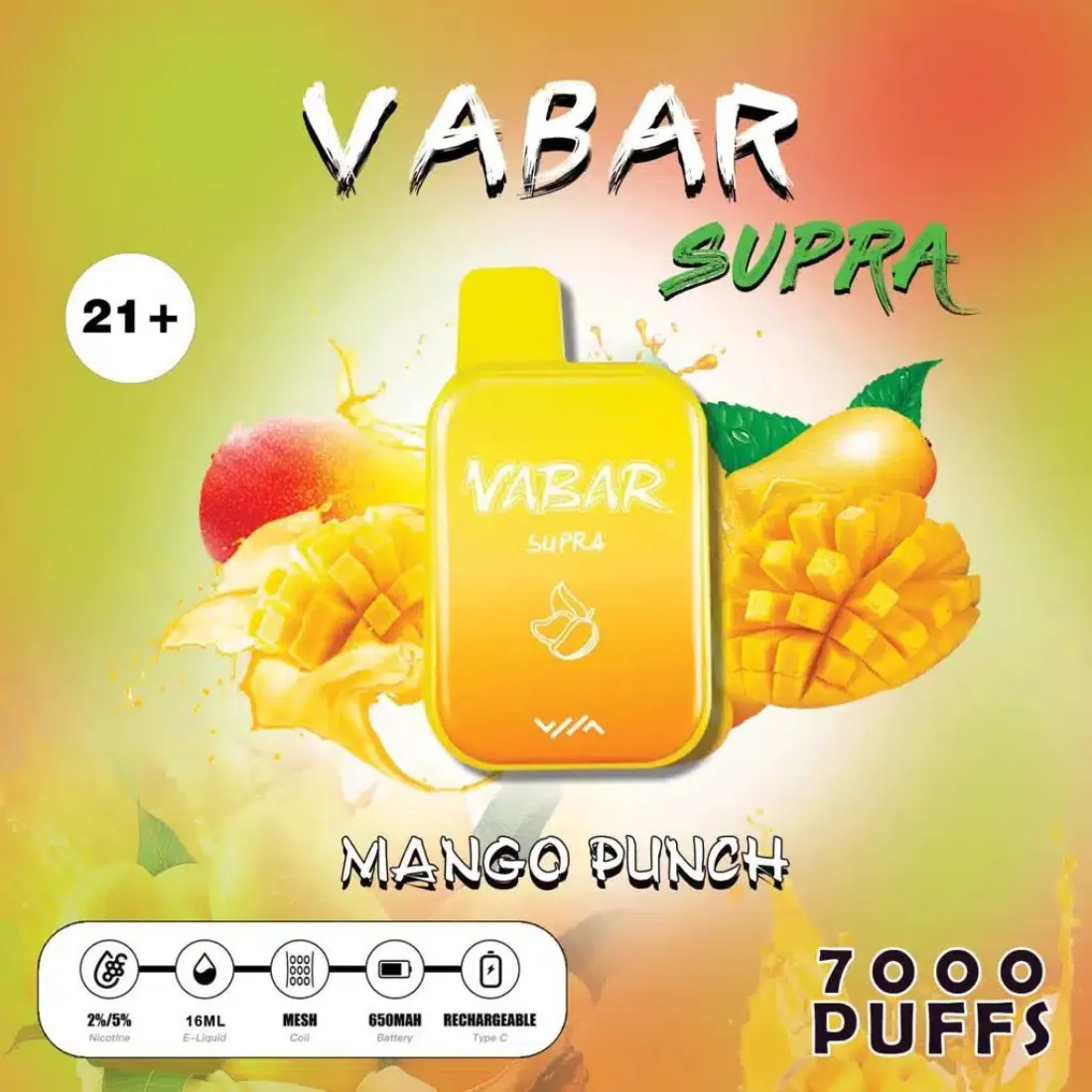 disposable dubai Vabar Supra 7000