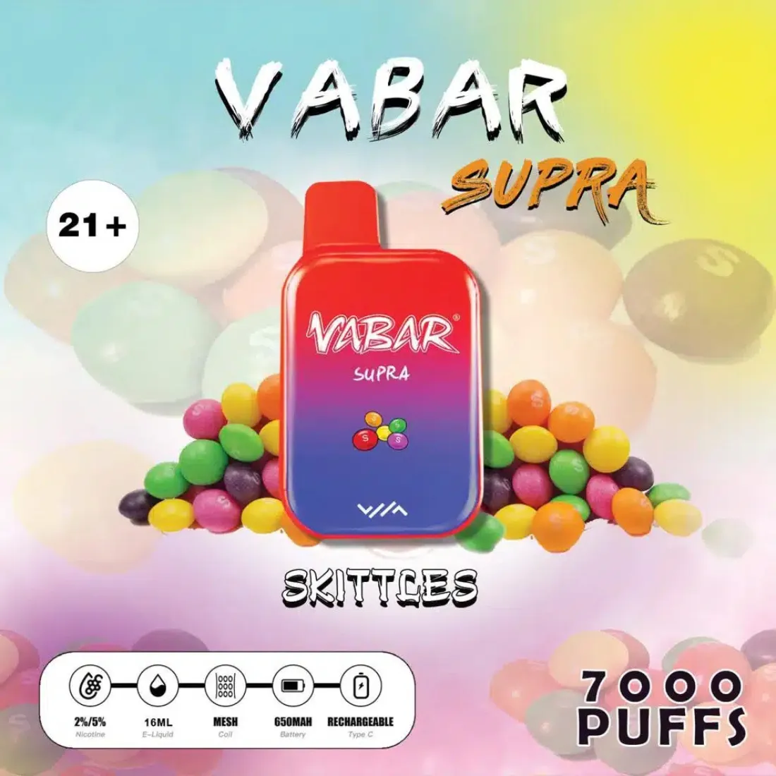 Skittles Vabar Supra 7000