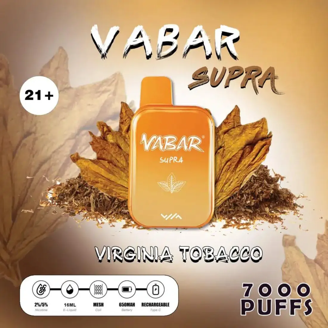 Virginia Tobacco Vabar Supra 7000