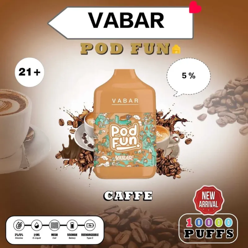 Caffe Vabar Pod Fun Disposable dubai 10000