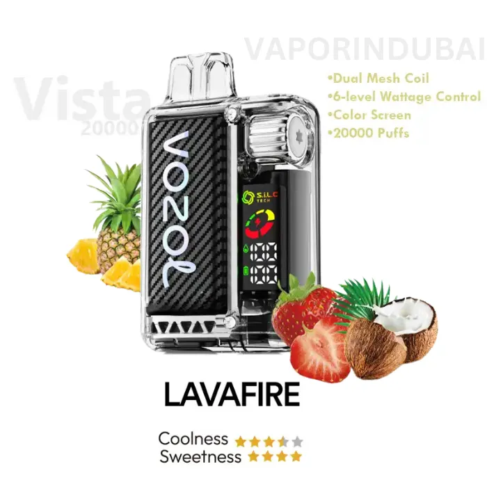 Lava fire vozol vista 20000 dubai