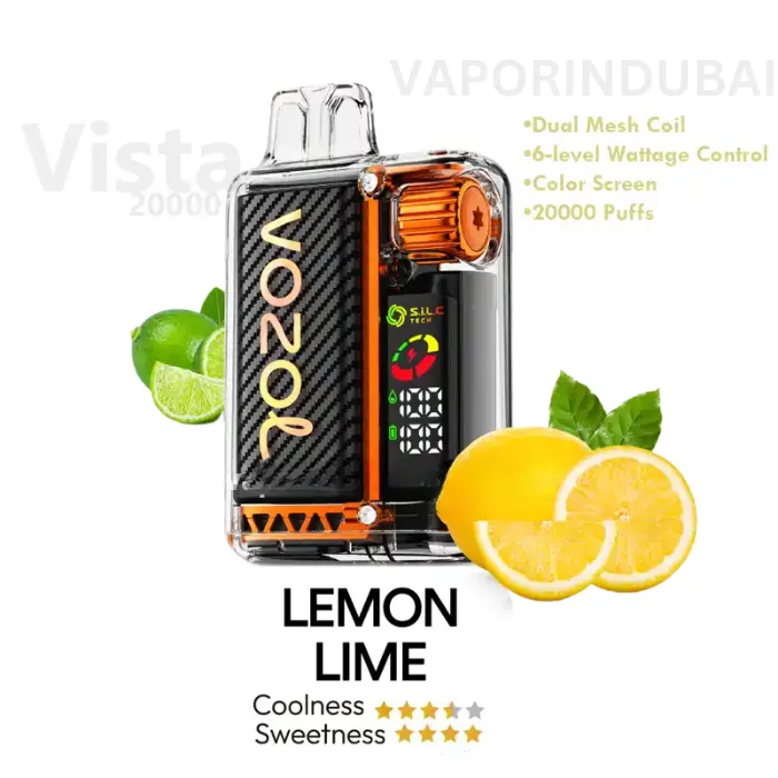 vozol vista 20000 sharjah lemon lime