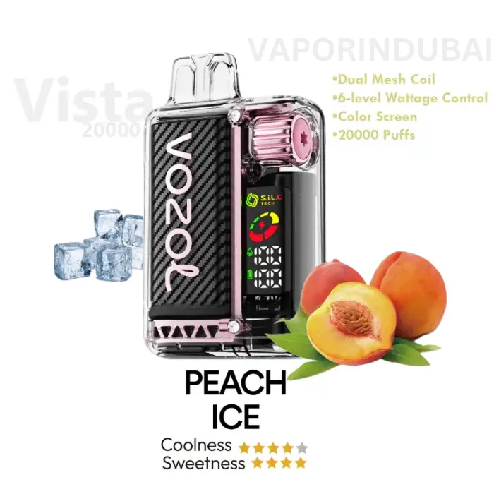 Peach vozol vista 20000 ice