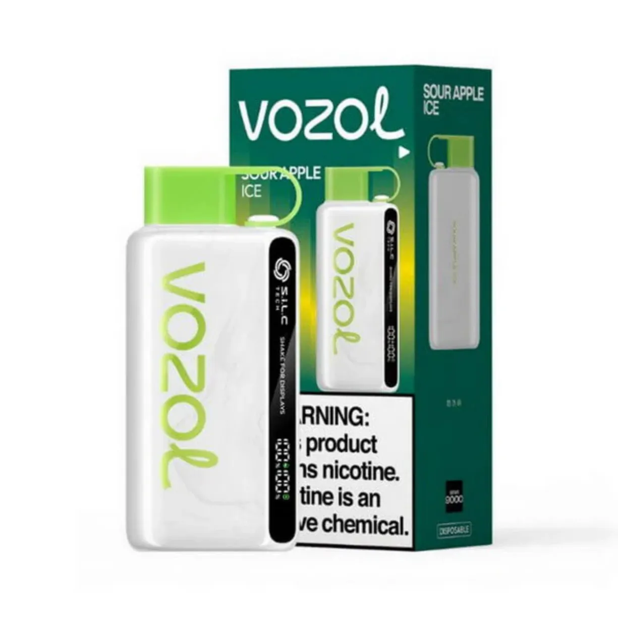 Vozol star 12k sour apple